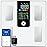 GE Smart Scale for Body Weight, BMI, Body Fat, Muscle Mass, Digital Bathroom Scales 500lbs for Bluetooth Weight Monitor 11.8 Large Platform Weighing Machine Health Analyzer with App, White