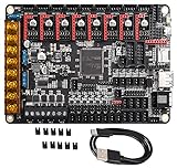 1. 【Hochleistungs STM Master Chip】Das Hauptsteuerboard nimmt STM32F446ZET6-Chip, ARM 32-Bit Cortex-M4-CPU, die Hauptfrequenz beträgt bis zu 180 MHz, 128 KB SRAM + 512 KB FLASH. Unterstützte Schnittstellenfunktionen: BL Touch, Materialunterbrechungserkennung, Locked-Rotor-Erkennung, RGB, Wiederaufnahme des Drucks nach Stromausfall, Abschaltung nach dem Drucken usw.