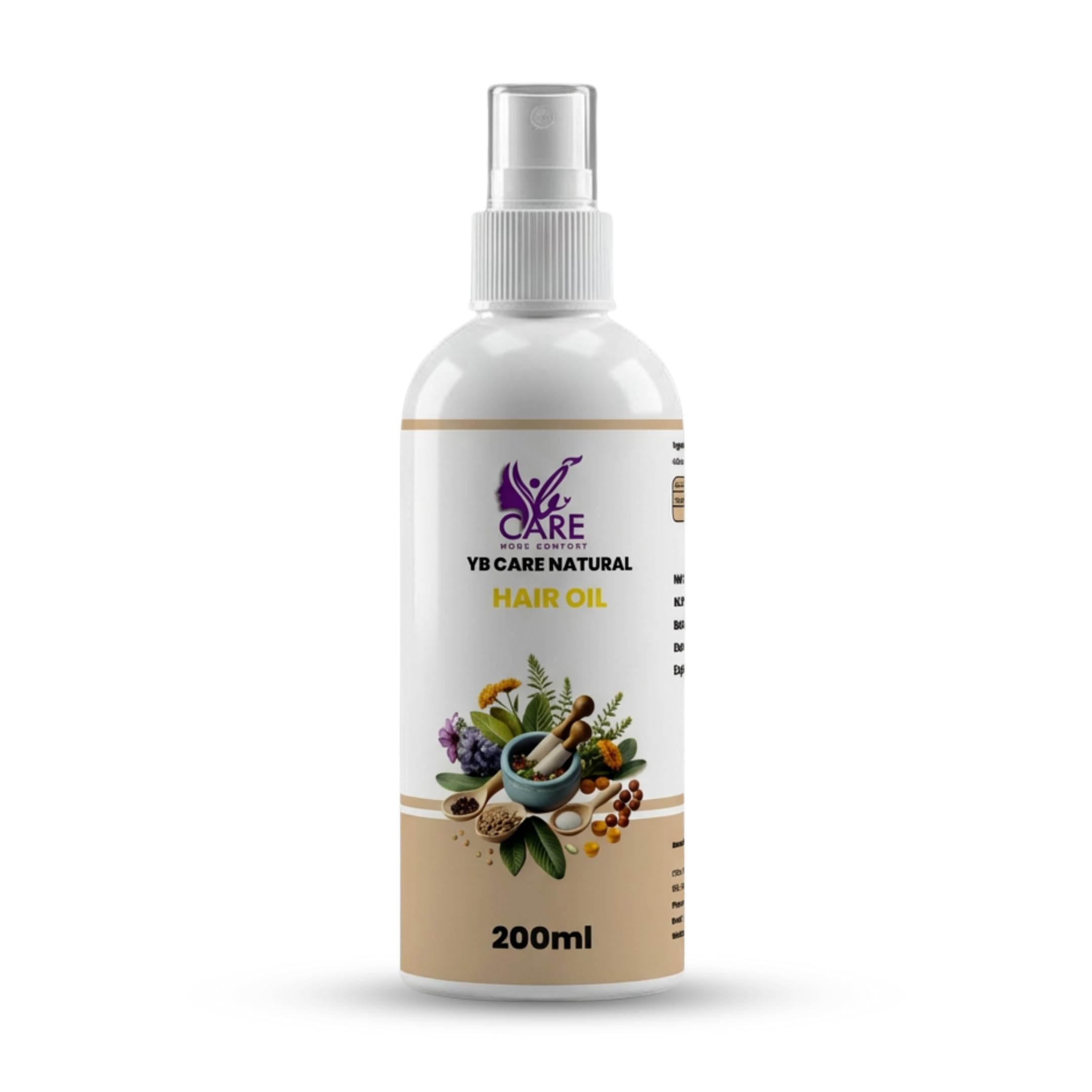Hair Oil 200ml | Herbal Ayurvedic Hair Oil for Hair Growth, Hair Fall Control, Dandruff Care | Suitable for Men & Women-image-11