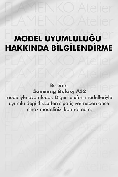 Samsung Galaxy A32 ile Uyumlu Vintage Gazete Kolaj Desenli Şeffaf Telefon Kılıfı