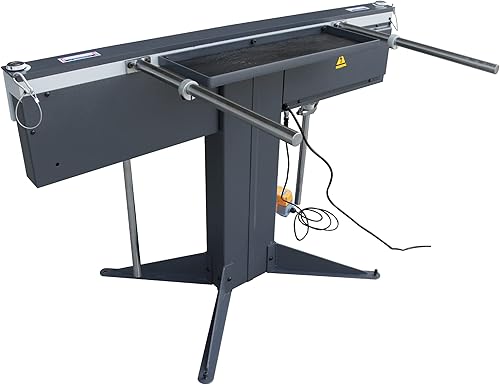 Miniatura 5 de Kaka EB-5216 - Freno magnético de chapa metálica, bandeja de sujeción magnética de 52 pulgadas y freno de flexión de caja, capacidad de acero suave