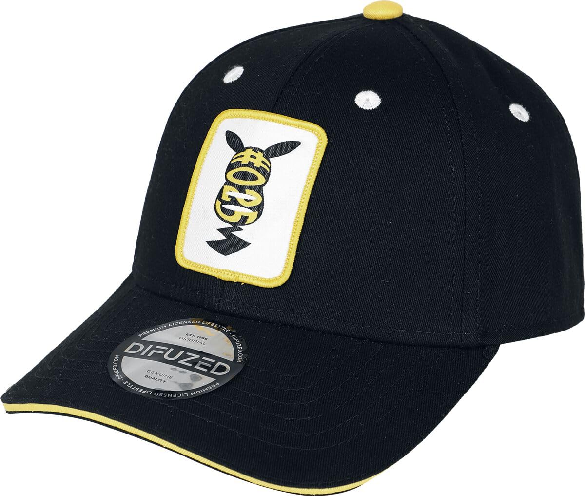 Difuzed - Pokemon - Pikachu Silhouette Adjustable Cap