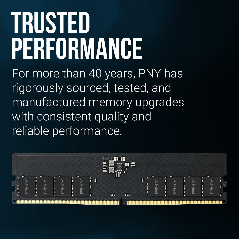 PNY Performance 16GB (2x8GB) DDR5 RAM 5600MHz (PC5-44800) - CL46