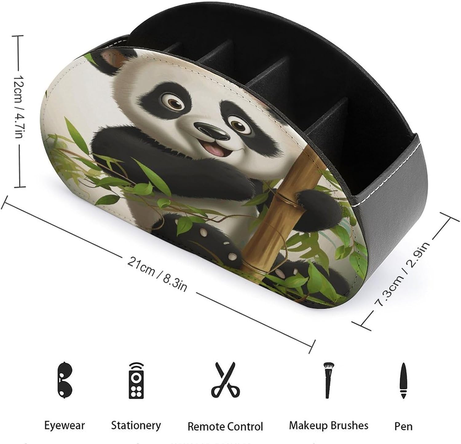 Animal Climb Remote Control Holder with 5 Compartments image 2