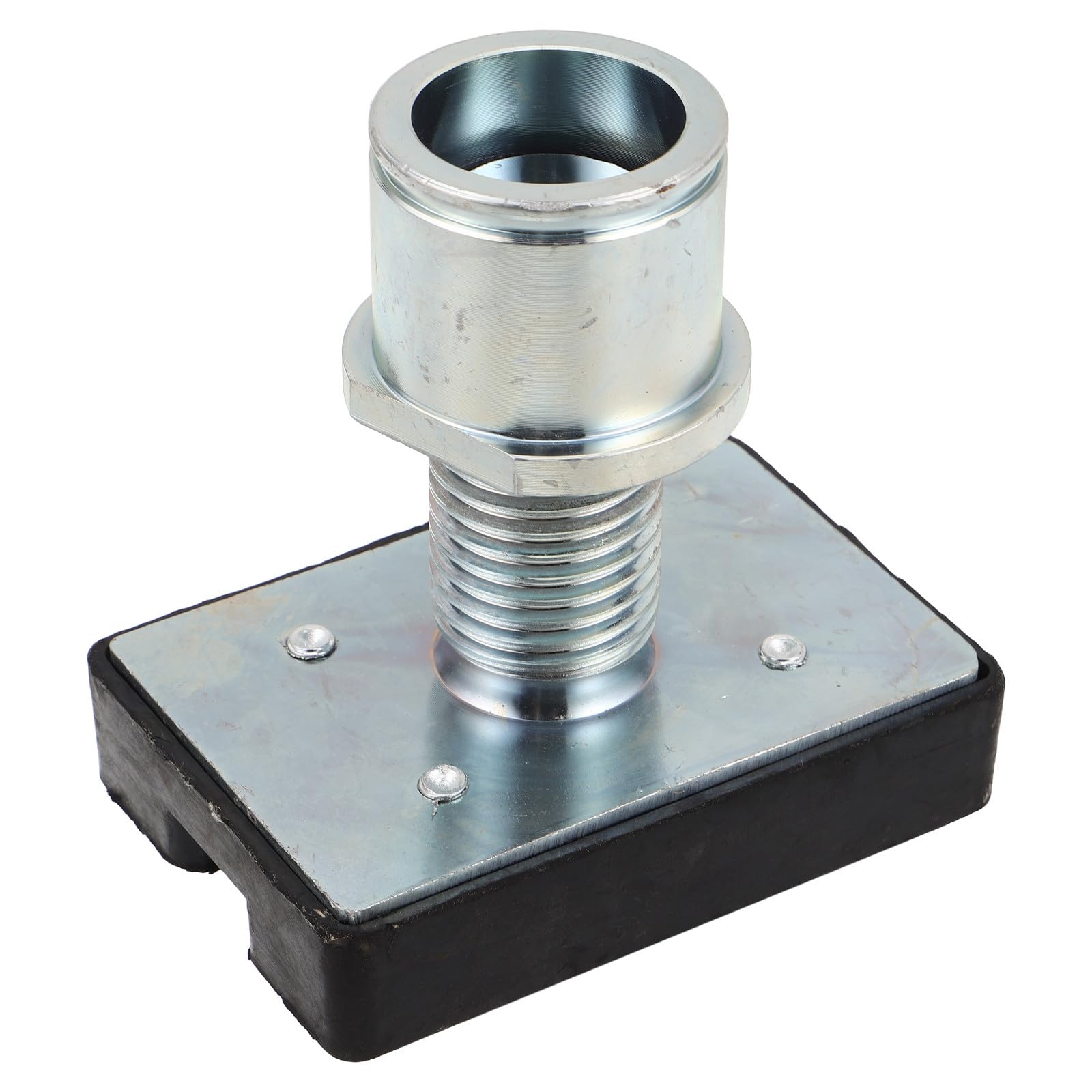 GALPADA Extensión para Plataforma Elevadora Hidráulica con Bandeja de Aleación y Goma Resistente al Desgaste, Diámetro de Rosca 3.5 Cm, Adecuado para Talleres Automotrices