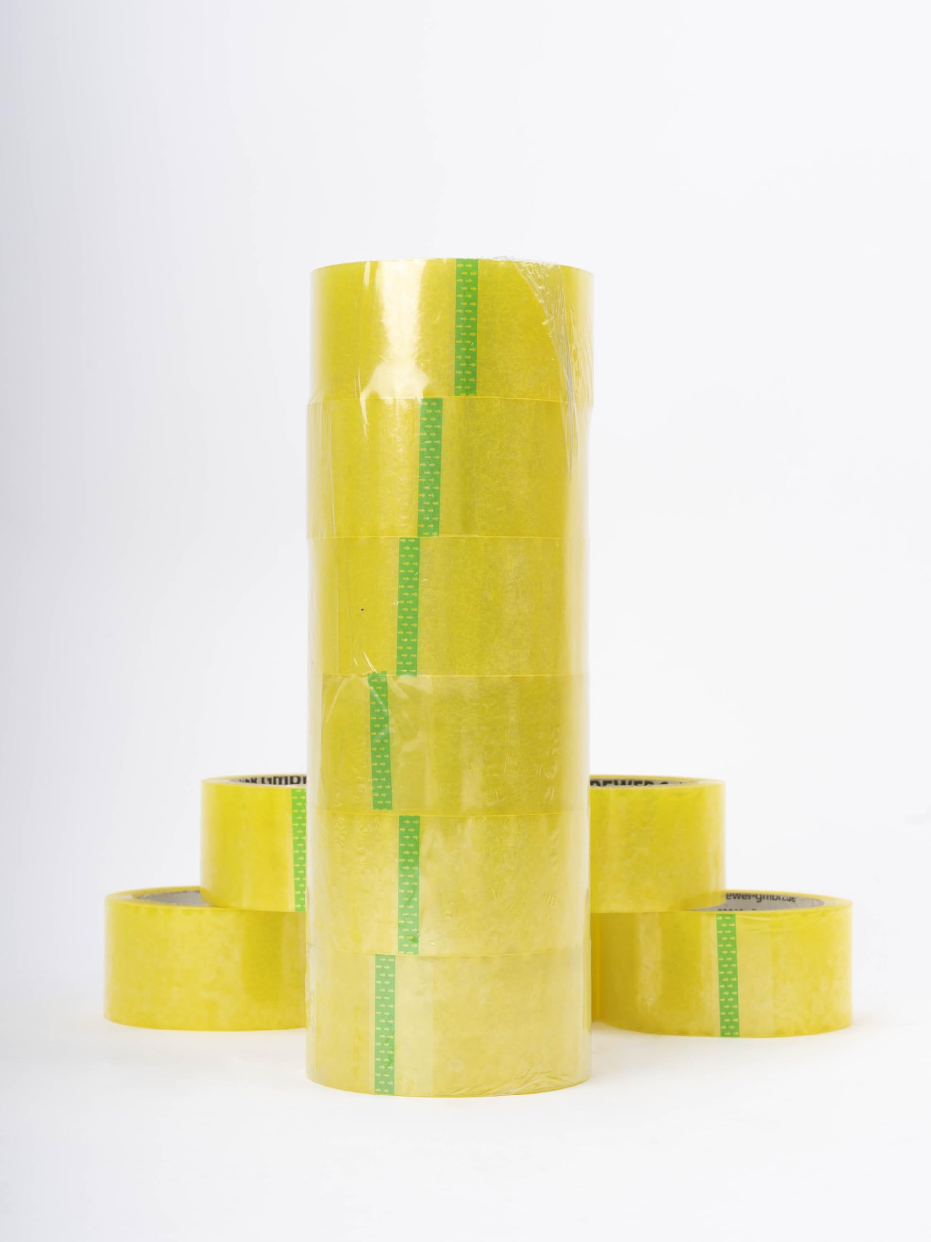 TwoTracks Klebeband, Paketklebeband, Verpackungsklebeband, Extra Strong, 50mm x 66m (144)