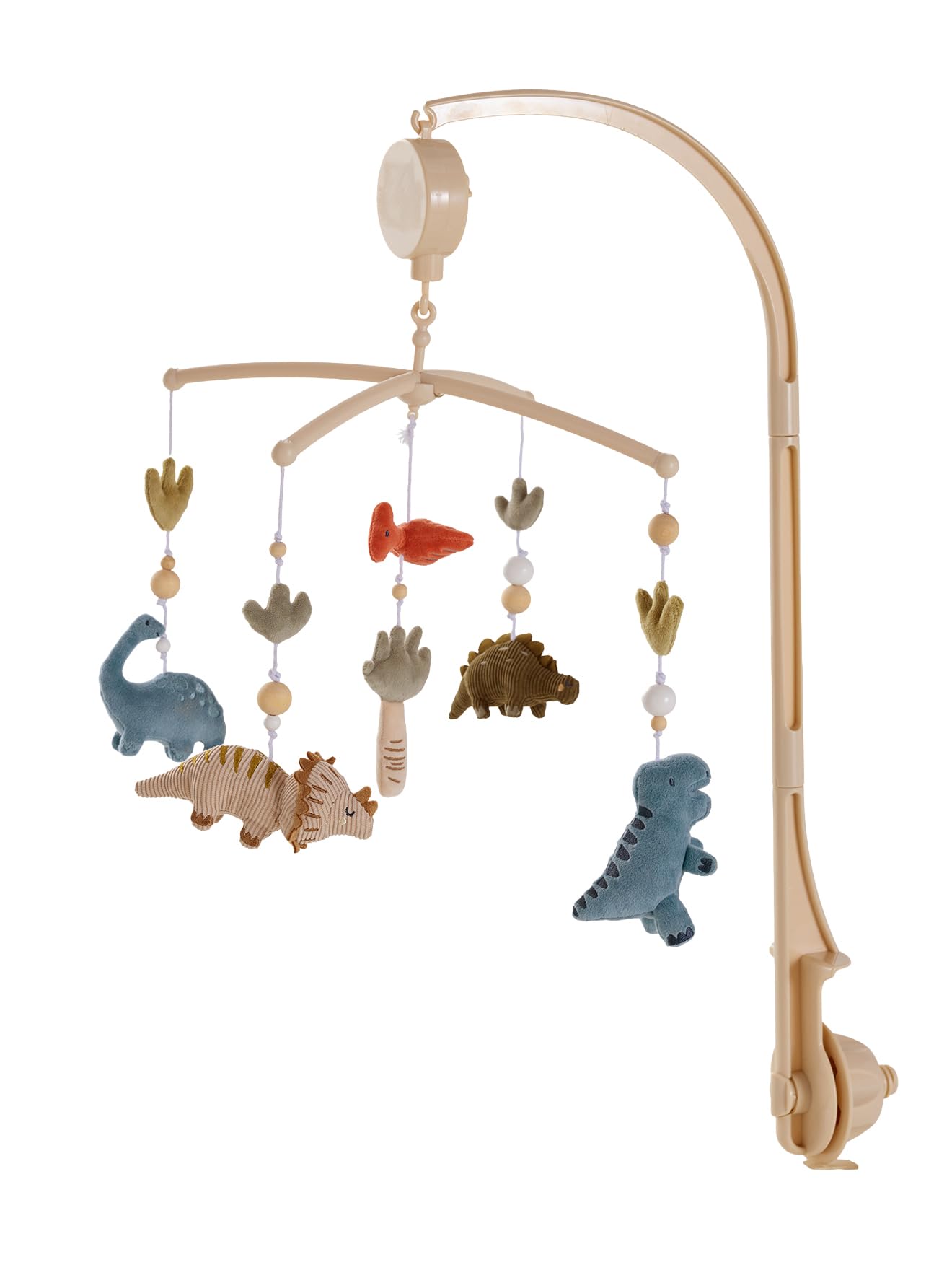VERTBAUDET Mobile Musical Dinosaure Bébé Plastique beige TU