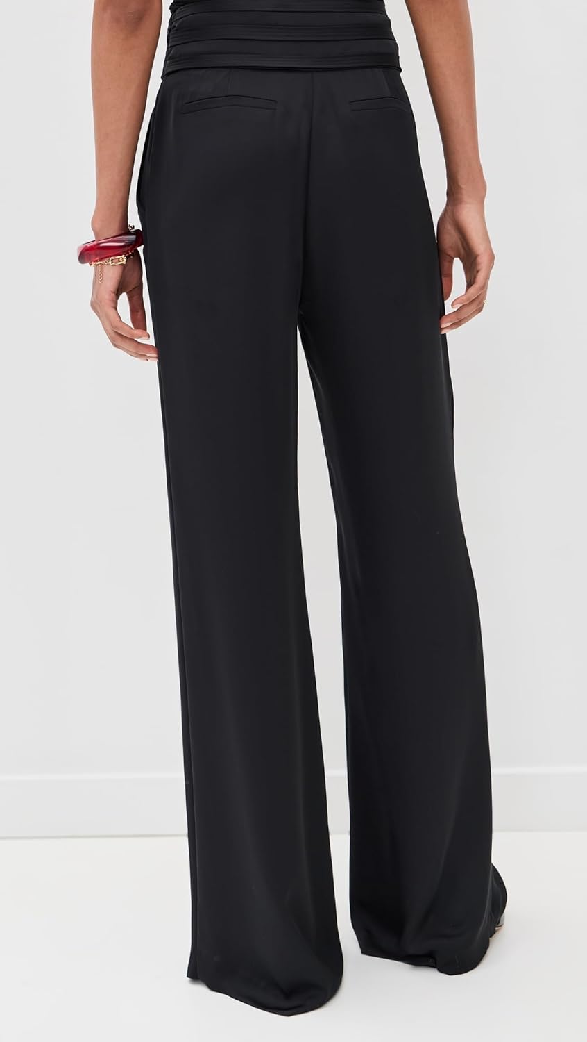 Ramy Brook Women's Satin Charmeuse Joss Pant - Image 3