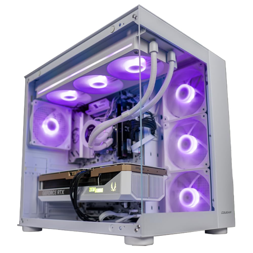 GLADIO VS2 EVO - Pc gaming Ryzen 5 9600X, Rtx 5060 Ti 16Gb White, Ram 32Gb DDr5 6000 Mhz, Ssd NVMe 1000Gb, Dissipatore a liquido 360mm, Windows 11 Pro, Pc desktop gaming, fino a 5,40 ghz