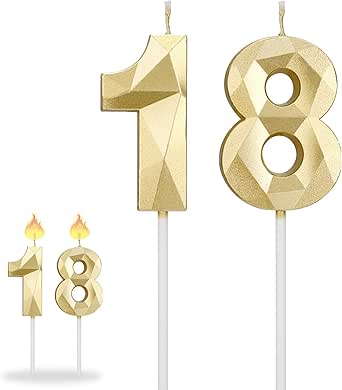 Bougie Chiffre 6 Pailletée Argent - 7 Cm De Haut - Pour Gâteau D'Anniversaire - Brûlure Longue