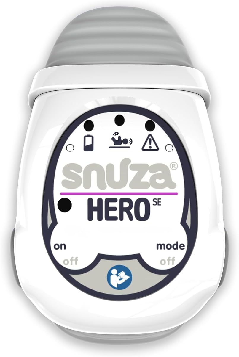 Hero SE Wearable Child-Care Aid with Patented Sensor Technology | Detects & Reports Movement Activity | No WiFi, Cords, or Sensor Pads | Portable and Easy to Set Up and Use