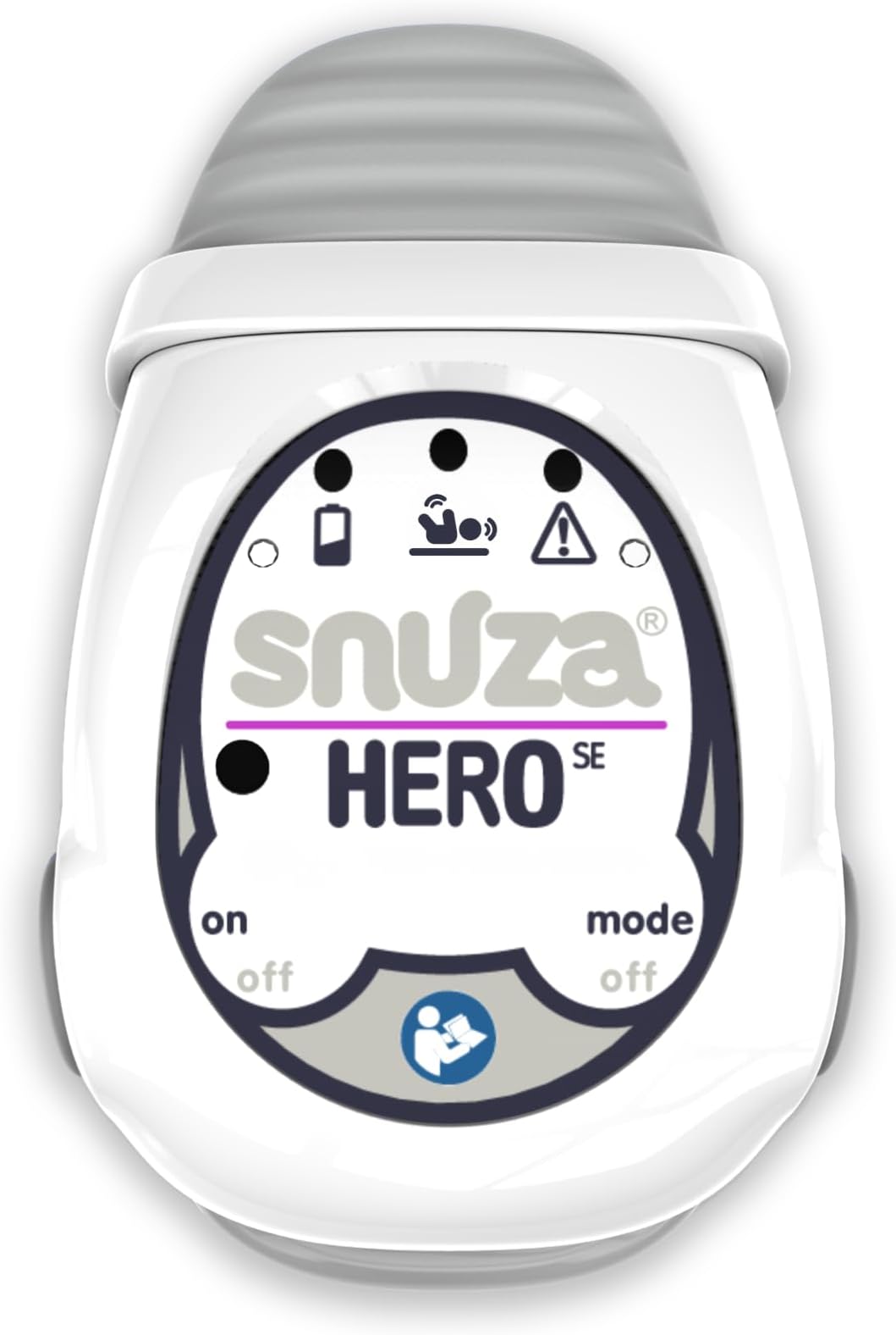 Snuza Hero SE Wearable Child-Care Aid with Patented Sensor Technology | Detects & Reports Movement Activity | No WiFi, Cords, or Sensor Pads | Portable and Easy to Set Up and Use