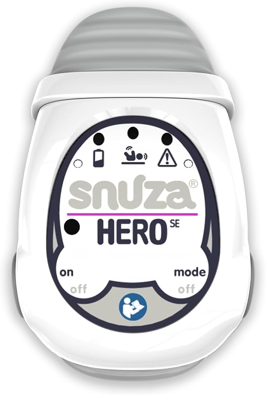 Hero SE Wearable Child-Care Aid with Patented Sensor Technology | Detects & Reports Movement Activity | No WiFi, Cords, or Sensor Pads | Portable and Easy to Set Up and Use