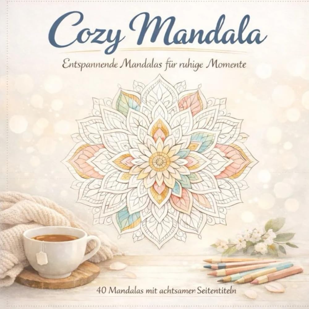 Cozy Mandalas: Entspannende Mandalas für ruhige Momente (Cozy Collering Collection)