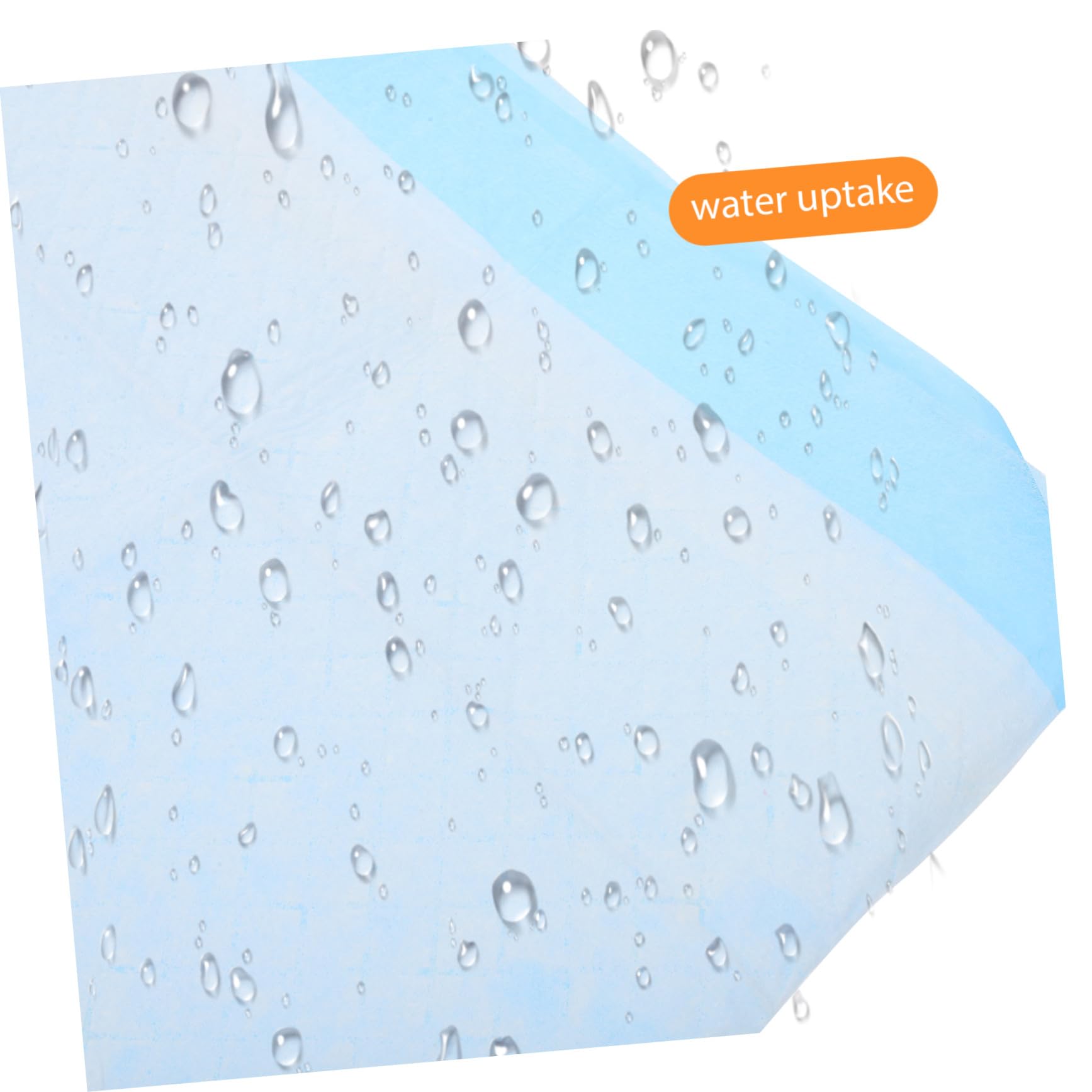 Toyvian Welpenunterlagen für Haustiere Super Absorbierend und Saugfähig aus Vliesmaterial für Training und Unterwegs im Auto und Draußen