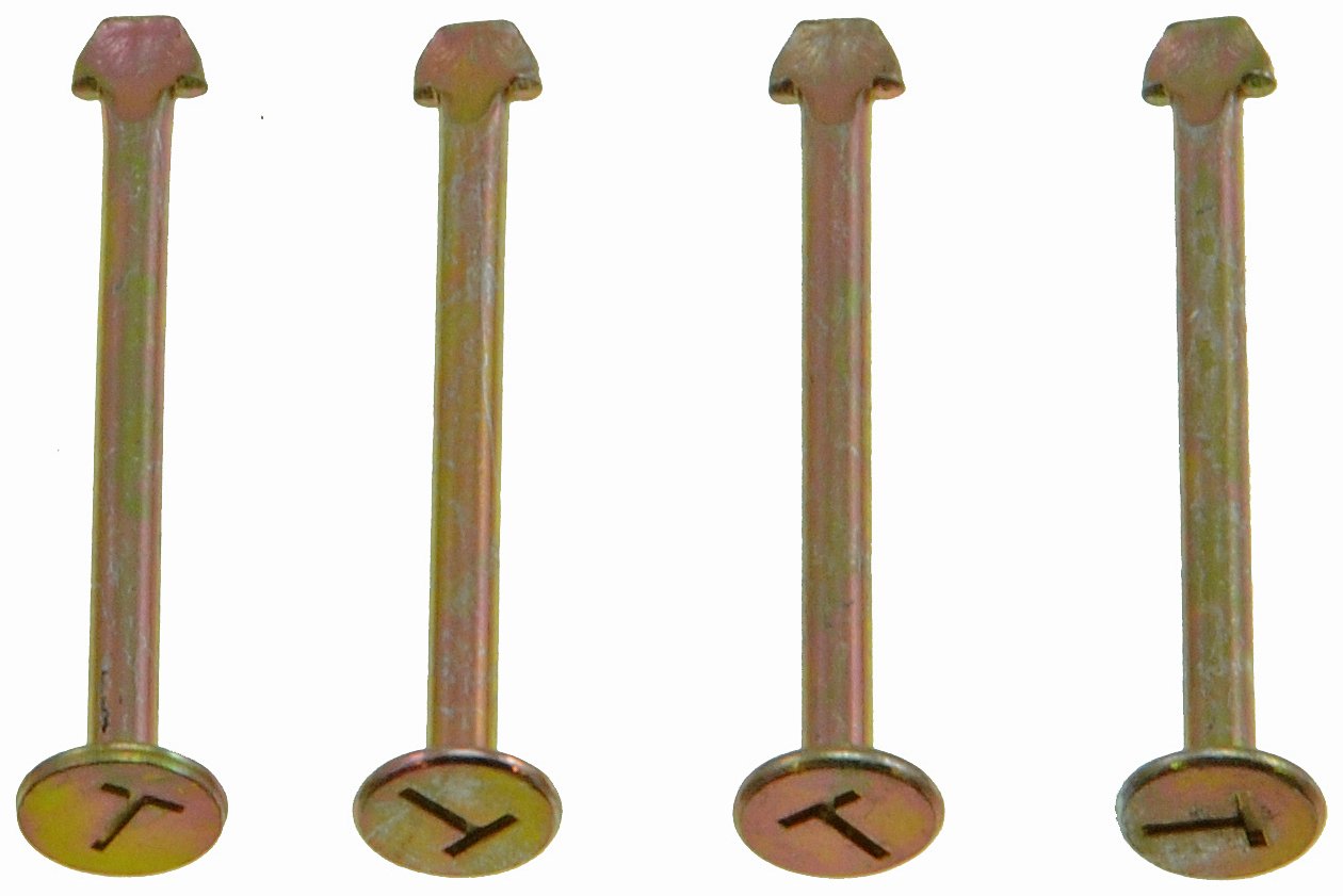 DORMAN HW1103 - Dorman HW1103 Drum Brake Shoe Spring Hold Down Pin Compatible with Select Models, 4 Pack - HOLD DOWN PARTS - Brake Spring Hold Down Pin - Brake Bracket Pin - This drum brake shoe spring hold down pin is designed to match the fit and function of the original pin on specified vehicles, and is engineered for durability and reliable performance. - 2007-06, 2003-67