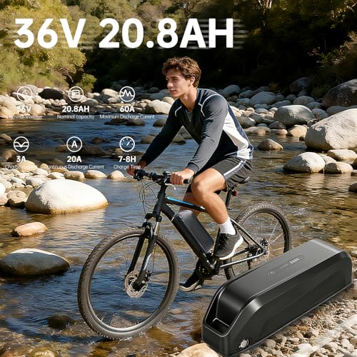 Miniatura 6 de Upp 3-6 Días Para Llegar Batería Ebike 36v 20.8ah Batería De Bicicleta Eléctrica Para Motor De Bicicleta De 500w A 200w, Batería De Iones De Litio Ebike