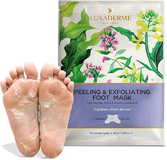 Korean Peeling & Exfoliating Foot Mask for Baby Soft Feet | Removes Dry Skin & Hard Calluses | Hydrates Dry Feet (Pack of 1)