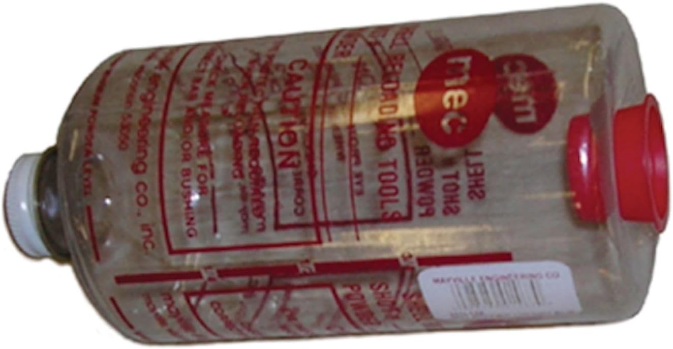 MEC Reloading Small Powder and Shot Bottle Cap & Plug, Comes with Replacement Cap and Plug for Reloaders, Durable & Secure Fit, Fits MEC Reloaders