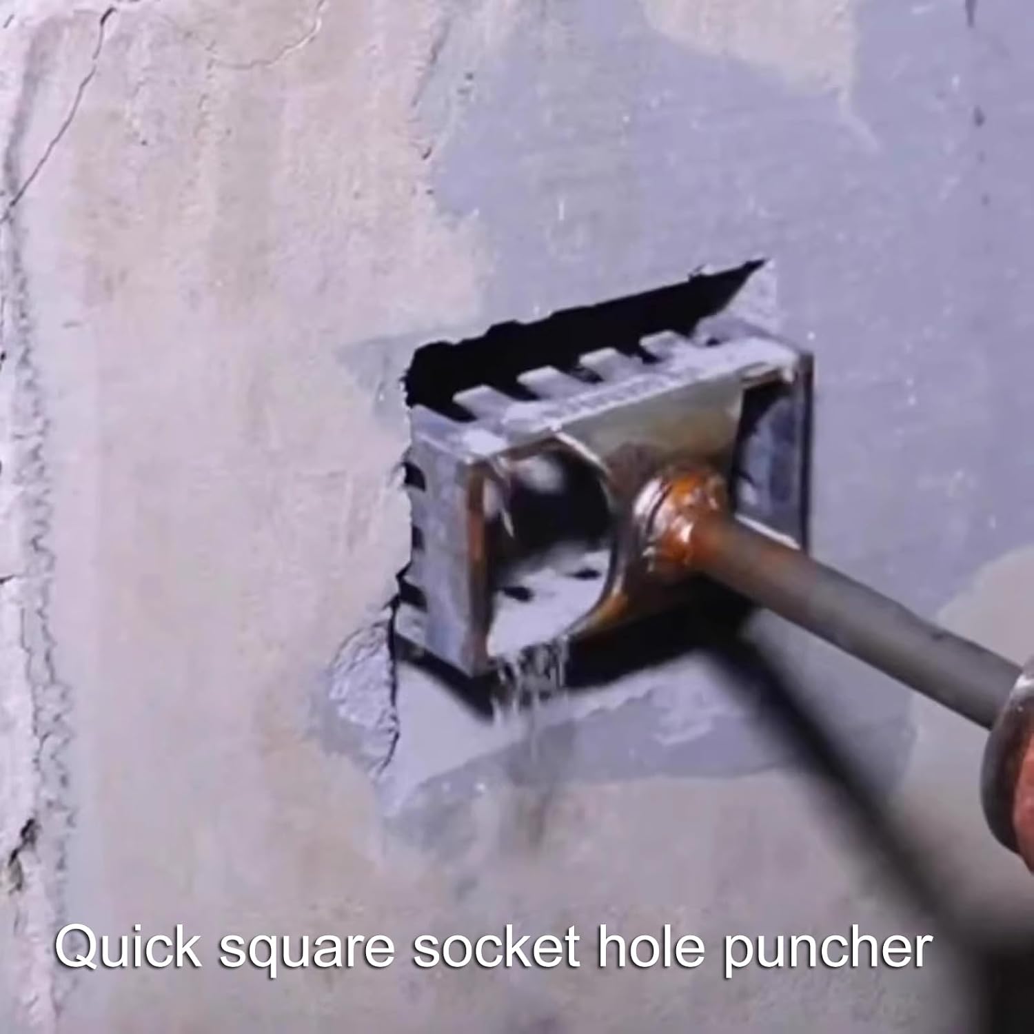 86 Type Junction Box Grooving Cutting Tool Suitable for Square Shanks Electric Hammer Junction Box Chasers Professional Square Shanks Wall Chasers
