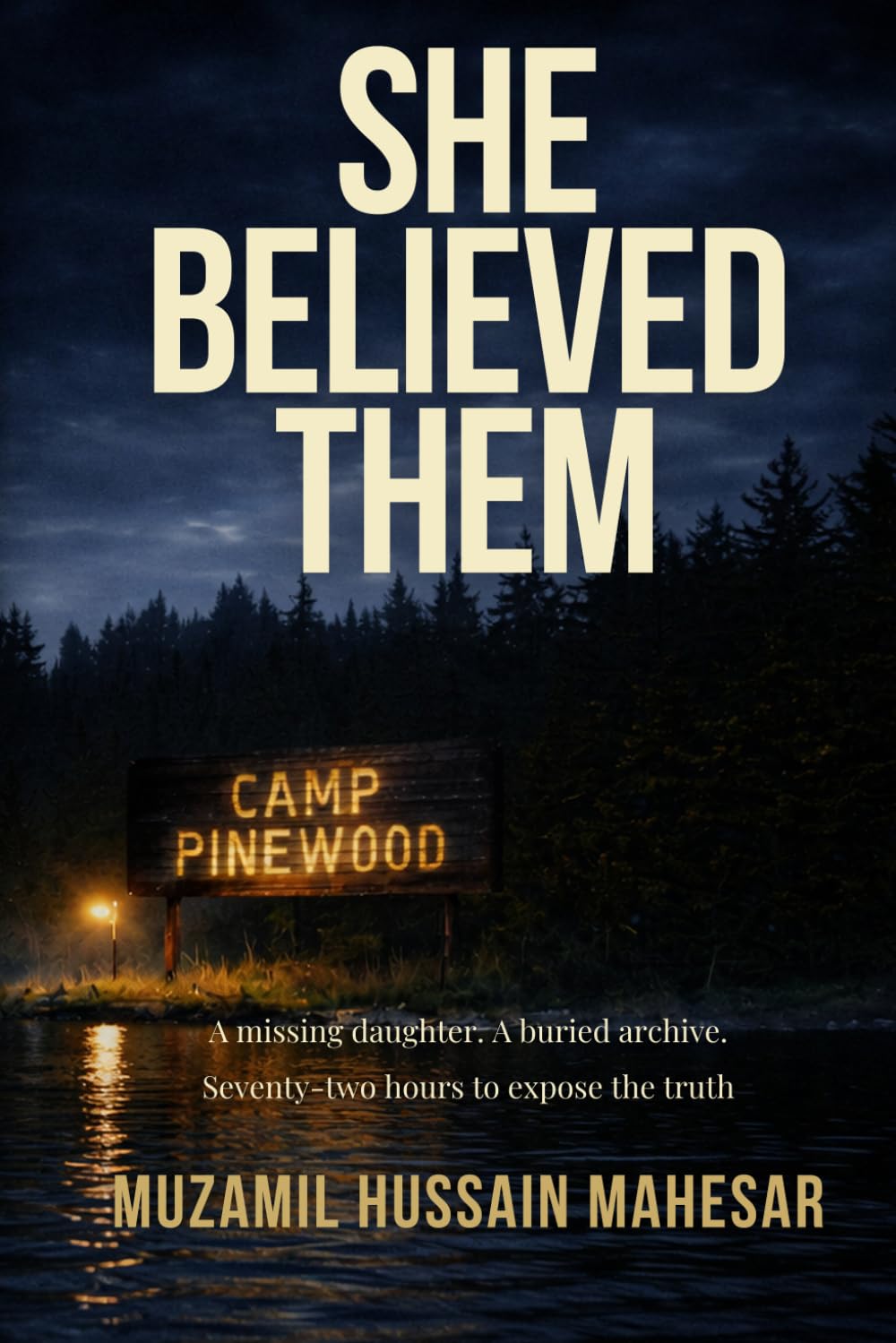 SHE BELIEVED THEM: A missing daughter. A buried archive. Seventy-two hours to expose the truth.
