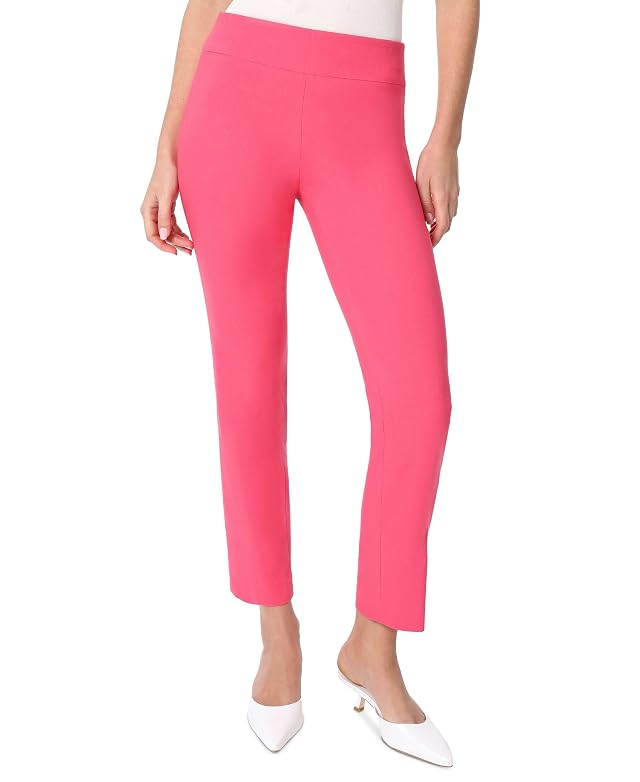Stretchy Straight Leg Pant with Easy Pull-On Design by Jones New York