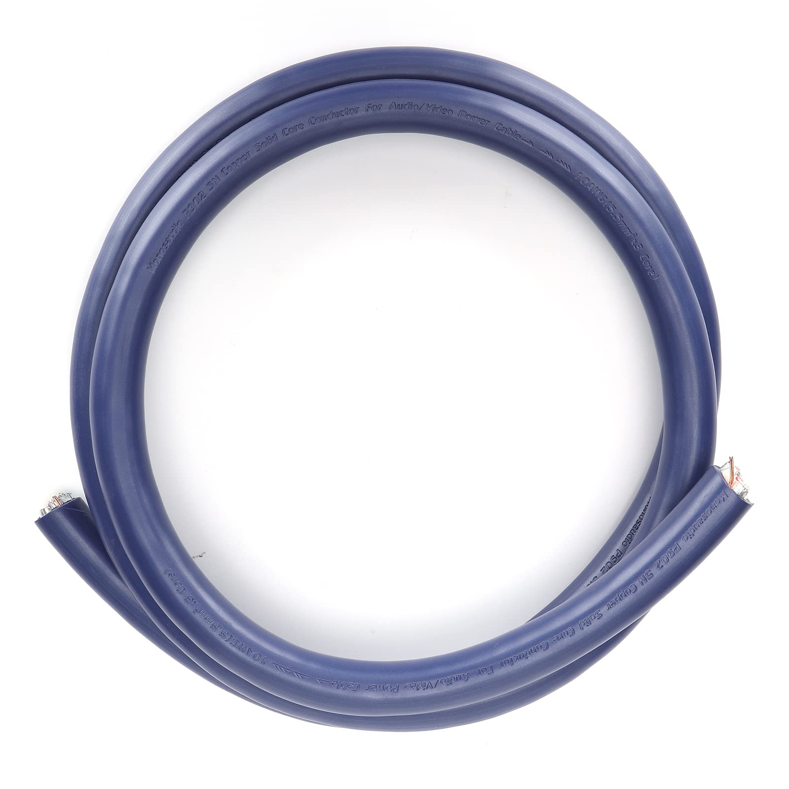 AMONIDA Kabel Zasilający Premium z Czystej Miedzi 1,5 M Zapewniający Doskonałe Połączenie i lepszą jakość Dźwięku