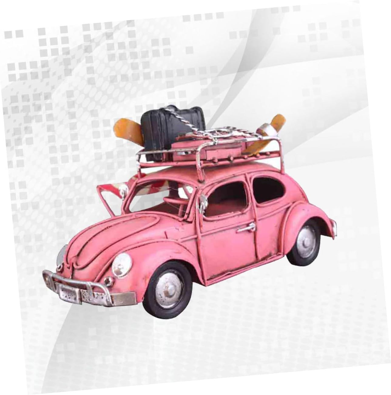 Iron Model Car Vintage Inspired Desktop Decoration Home Adornment Craft