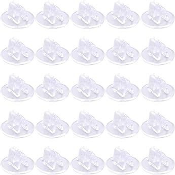 80pcs Mini Acrylic Sign Display Holder Place Card Holder and Card Stand for Board Game Pieces and Business Cards