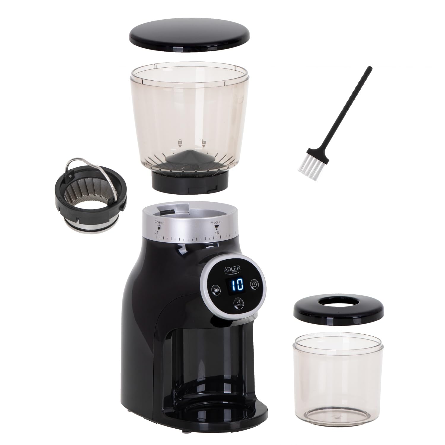 Adler AD 4450 Burr Coffee Grinder 300 W Electric Cone Grinder Grinder