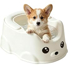 Dog Bathtub Space-Saving Smooth Thick Cute