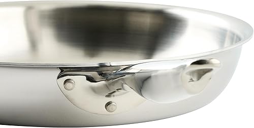 Miniatura 3 de WINCO Sartén de tres capas, color plateado