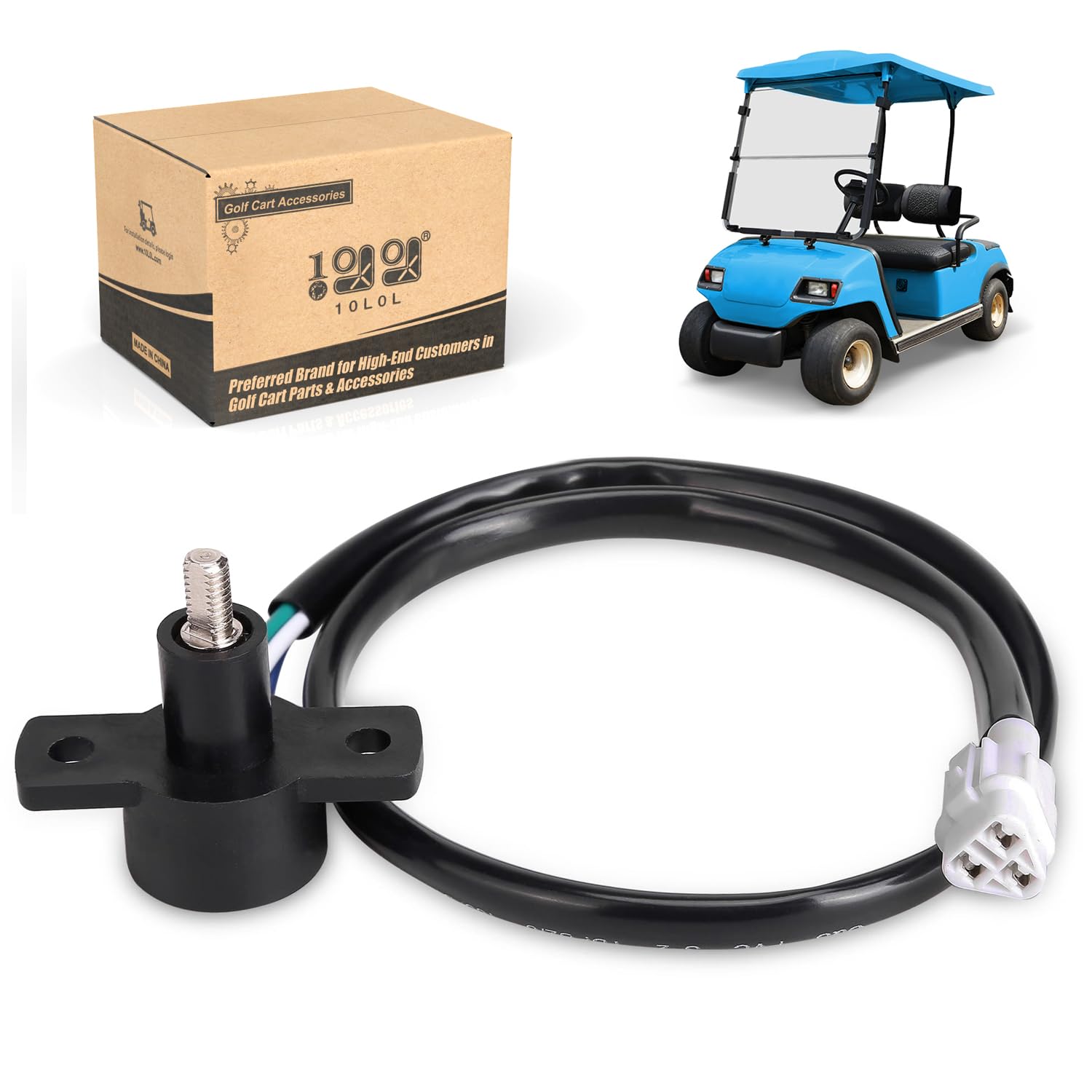 Photo 1 of 10L0L Golf Cart Throttle Sensor Assembly Fits for Yamaha G19- G22,Replaces OEM# JR1-85885-00-00