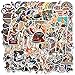 DUOYOU Retro Girl Graffiti Europa e America Sexy Pin Up Girl Adesivi Skateboard Computer Portatile Chitarra Scrapbooking Moto Pvc Decal /100 Pz