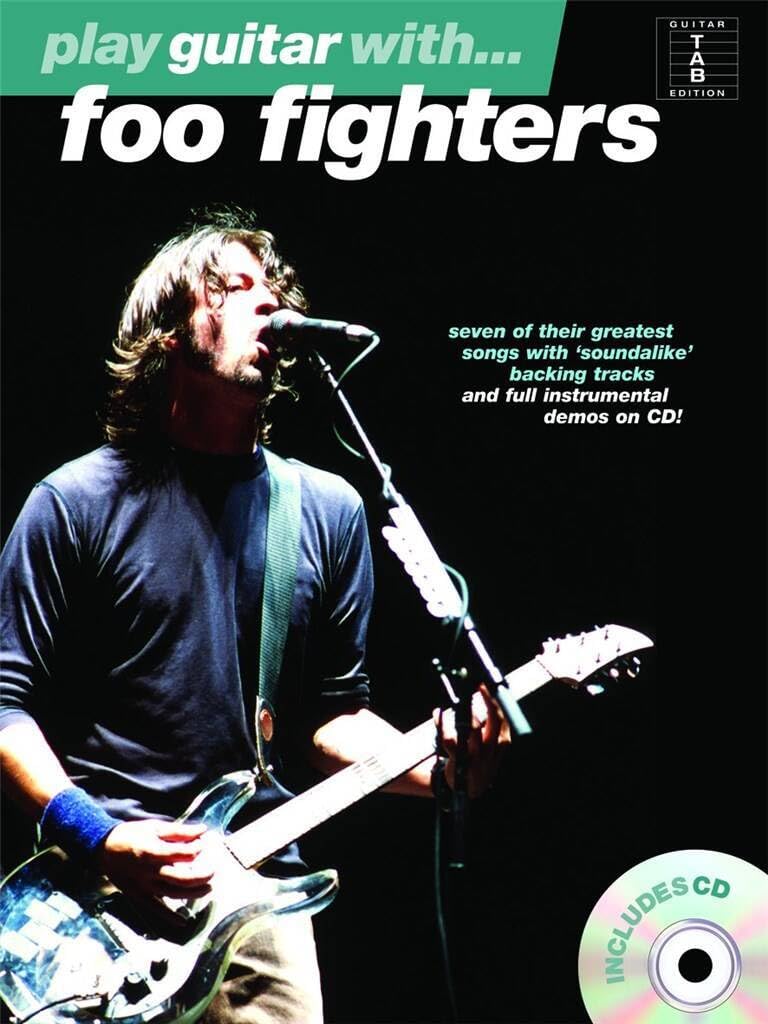 Play Guitar With... Foo Fighters Tab Book/CD