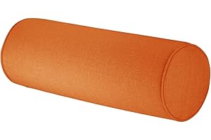 Neck Roll Pillowcases with Zipper