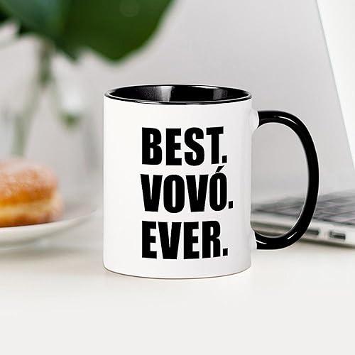 Miniatura 6 de CafePress Best Vovo Ever (Grandma) Drinkware Mugs Taza de café de cerámica de 11 oz (11.0 fl oz)