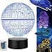 Remote 7 Colors Lamp Star Wars Lampada 3D Regalo Luce Notturna 3D Death Star + R2-D2 + Millennium Falcon + Nave Da Guerra + Tie Fighter 5 Pattern E 16 Cambi Di Colore Con Regali Perfetti A Distanza P