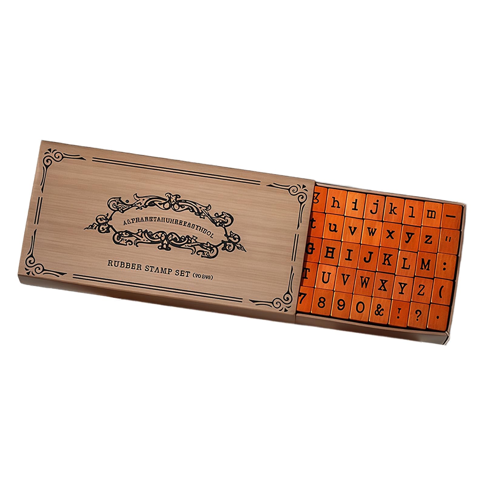 70Pcs Letter Number Symbol Stamper Wood Rubber Craft Stamper for Card Making Scrapbooking Invitation Decoration Wooden Letter Postage