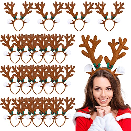 Yunsailing 20 Pcs Large Reindeer Antlers Headband...