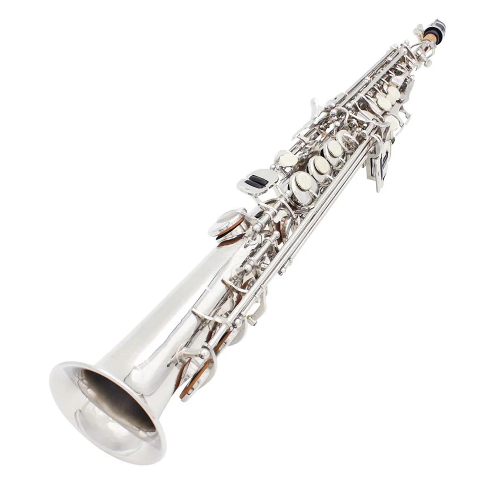 Saksofon Dla Dorosłych Saksofon Sopranowy Prosty W Tonacji B Dęty Blaszany Profesjonalny Instrument Dęty Drewniany Z Akcesoriami