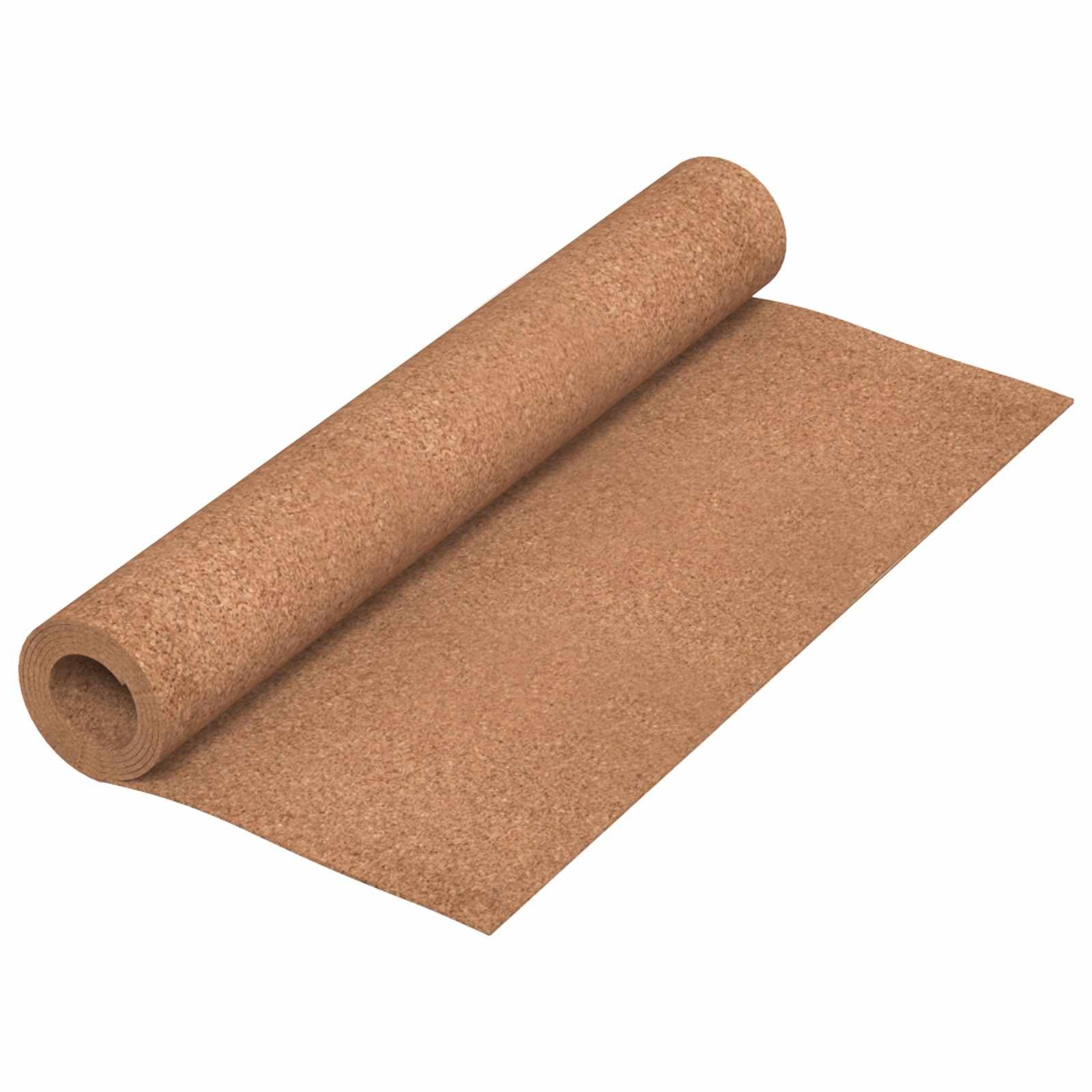 Rotolo di sughero, 100 x 200 x 0,5 cm, marrone, per bacheca e bacheca, versatile rotolo di sughero come decorazione e materiale per bricolage