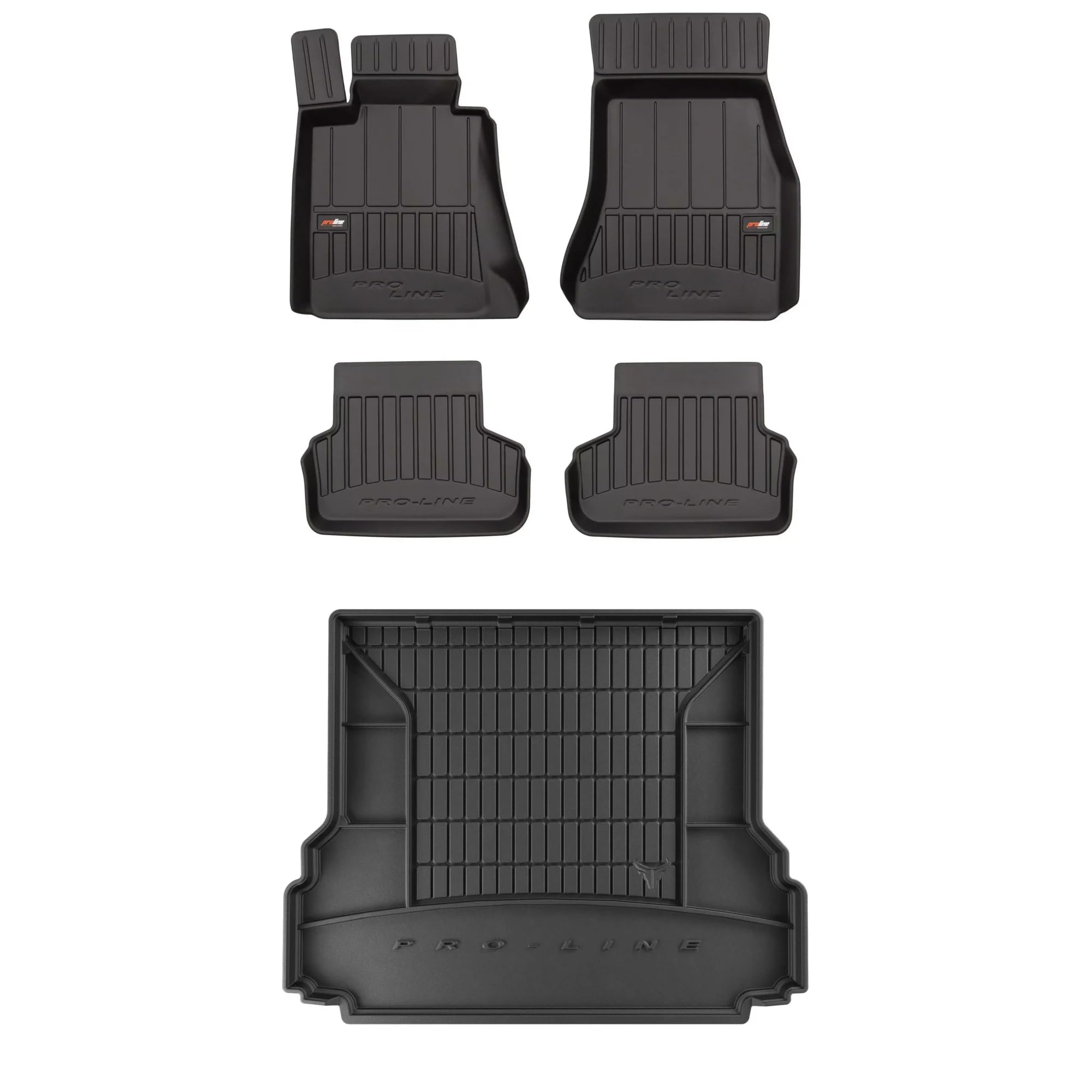 MOTOS Rubber Mats for BMW 3 Series E90 2004-2012 Improve the Comfort of Your Travels with the Non-Slip Carpet Car No.77- Multi-Season Car Mats — view 171