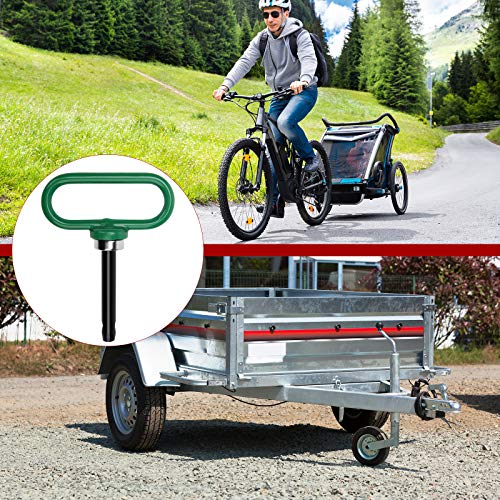 Magnetic Hitch Pin, Coitek 1/2” Strong Magnet Handle Lawn Mower Trailer Hitch Pin Compatible With John Deere Mower Hitch Pin For Lawn Tractors, Magnetic Trailer Gate Pin #TOP6