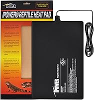 iPower 8x12 Inch 16W Reptile Heat Mat - Waterproof Under Tank Terrarium Heater for Turtles Lizards Frogs Snakes