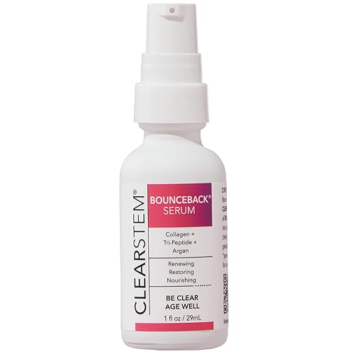CLEARSTEM BOUNCEBACK Radiant Facial Serum - Peptide Serum for Hydration