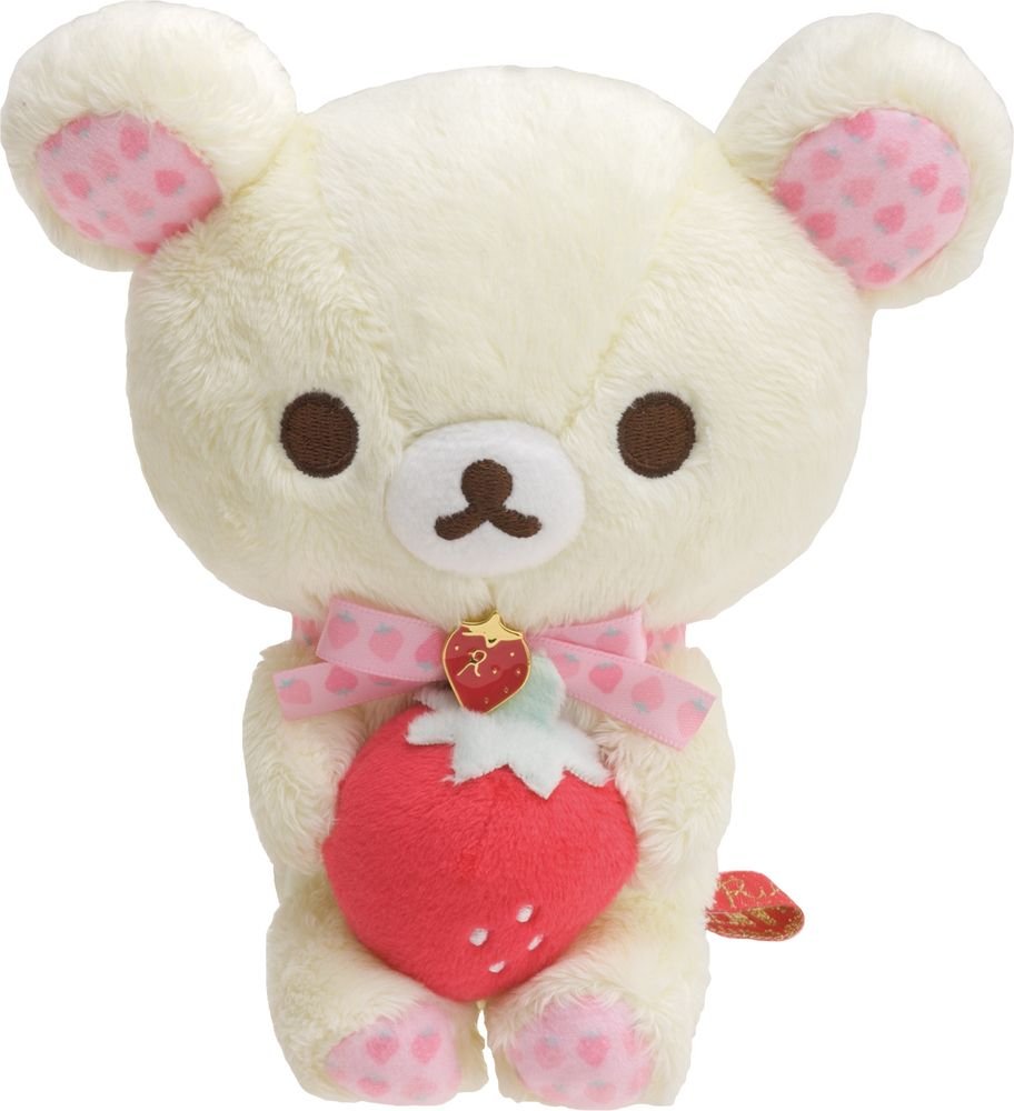 Amazon.co.jp: リラックマ ストロベリーパーティー ぬいぐるみ