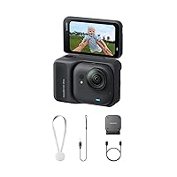 Insta360 GO Ultra Nero- Mini action cam 4K, vlog camera