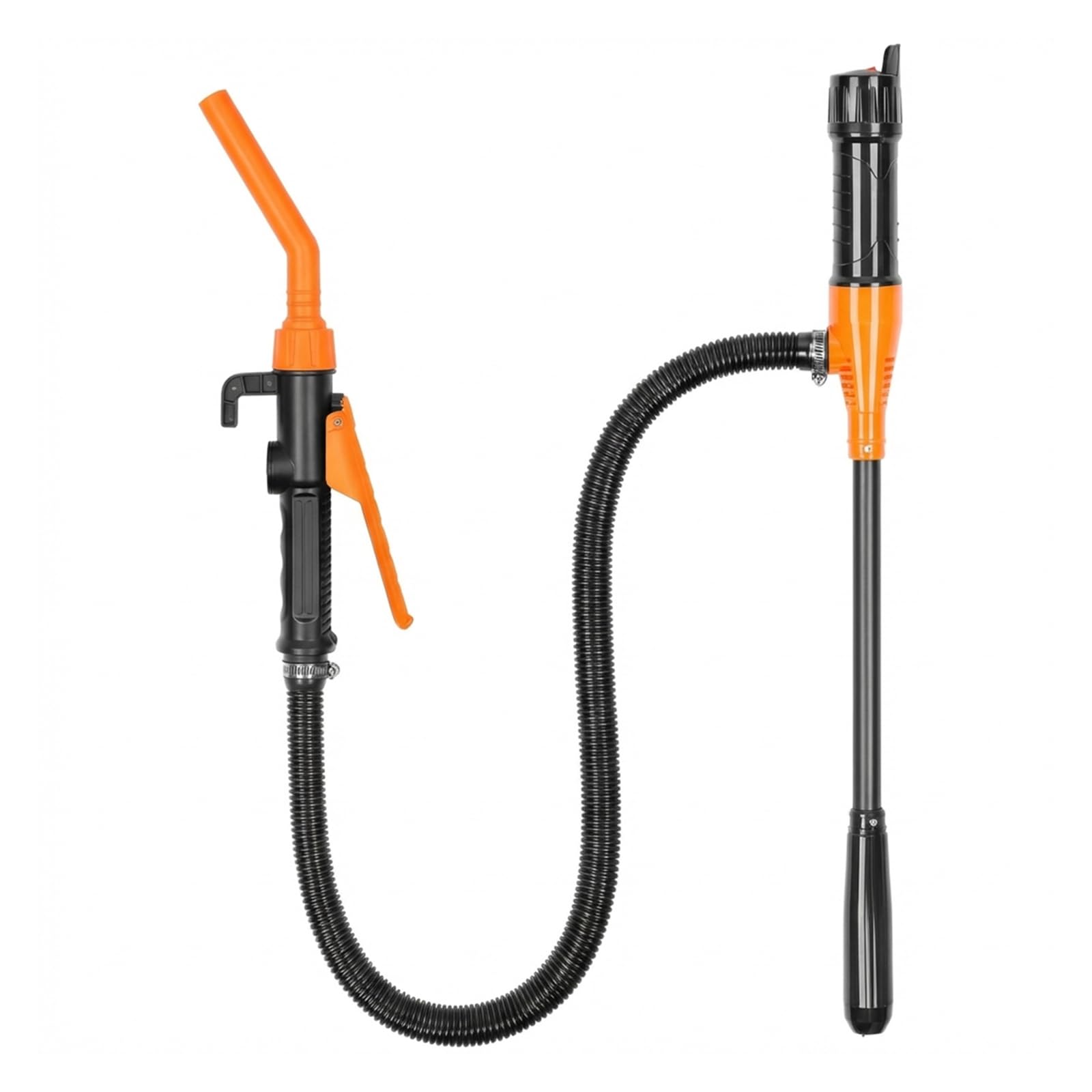Pompa Benzina Elettrica a Batteria – Pompa di Trasferimento per Carburante (Benzina/Diesel/Olio/Gas/Acqua) con Ugello Rapido, Ideale per Auto, Barche, Giardino e Acquari