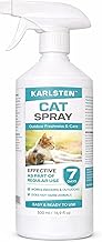 Karlsten Cat Deterrent Spray 500ml – Outdoor Anti-Fouling Cat Repellent with Fresh Citrus Scent – Garden, Lawns, Patios & Driveways – Long Lasting Animal Repellent Spray